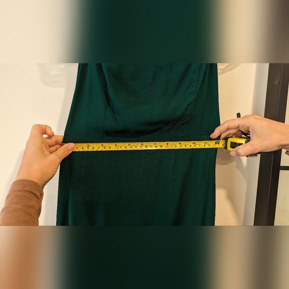 Reformation | Ingrid Dress | Emerald Green - Picture 6 of 8